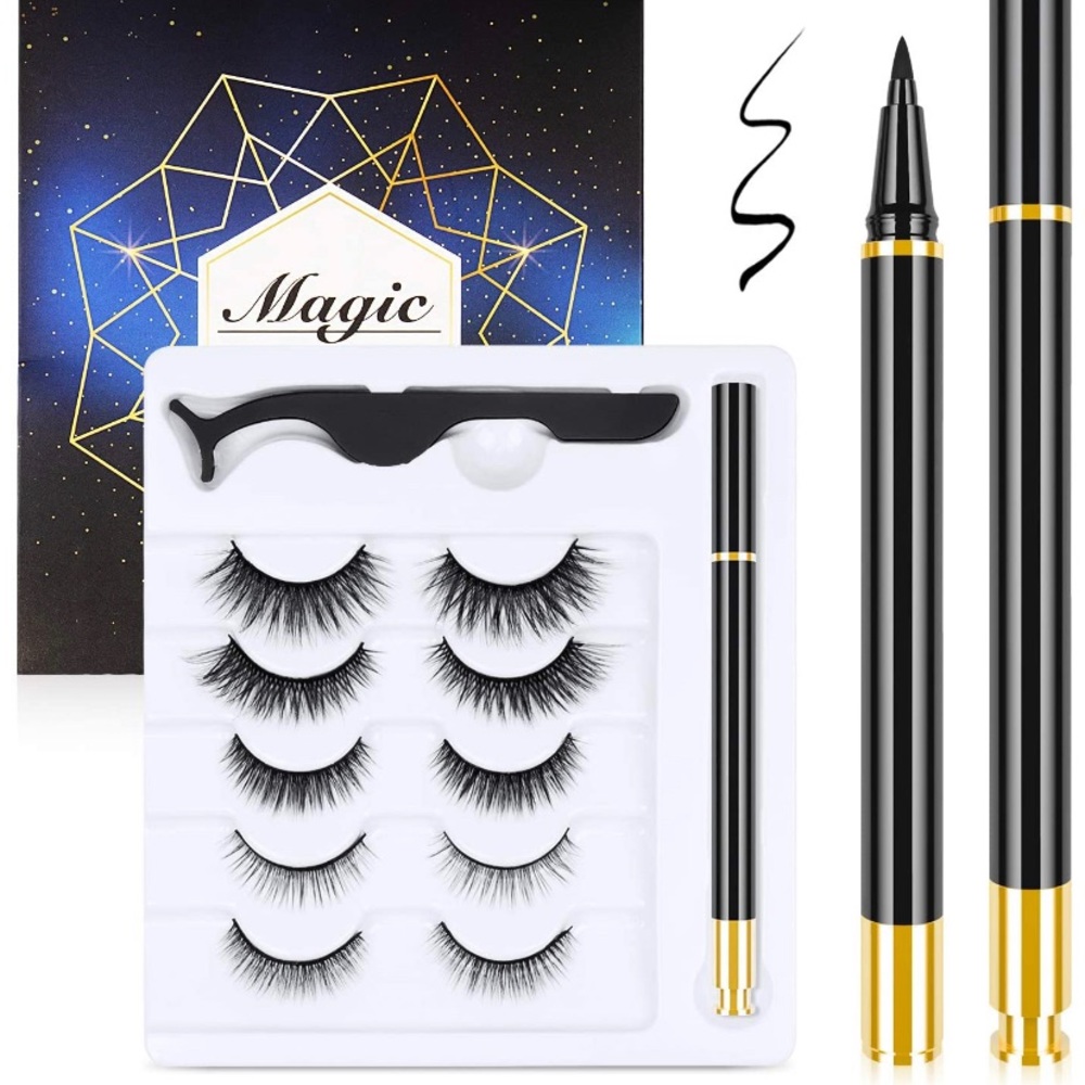 Magnetic Eyelashes and Magnetic Eyeliner Kit